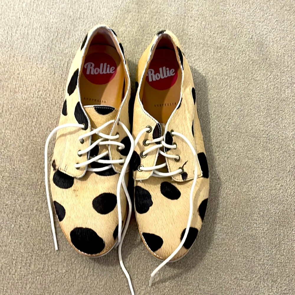 Rollie Calf hair style shoes w 39